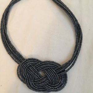 CLEARANCE Hematite bead choker